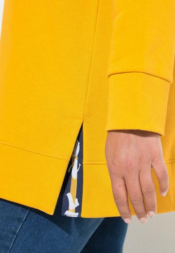 Пуловер с капюшоном