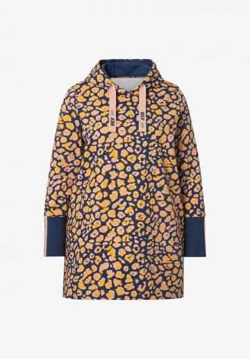 Пуловер с капюшоном