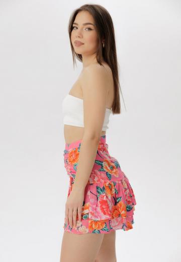 Юбка с воланами