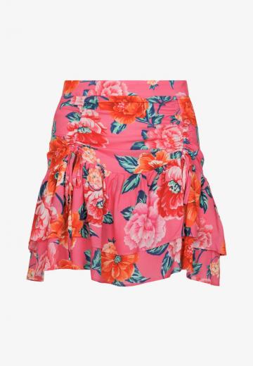 Юбка с воланами