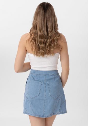 Джинсовая юбка