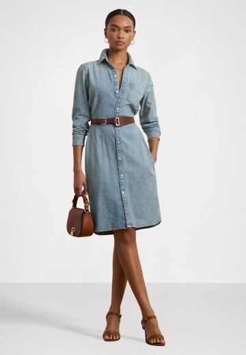 Джинсовое платье