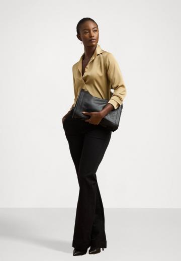 Атласная блузка