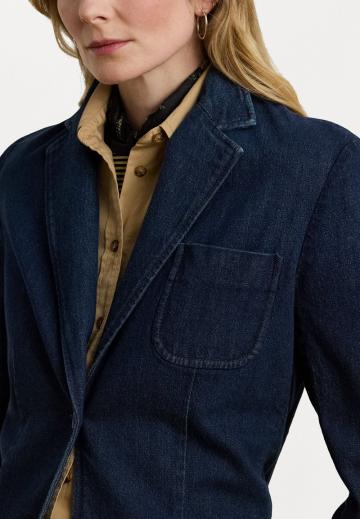 Длинный блейзер