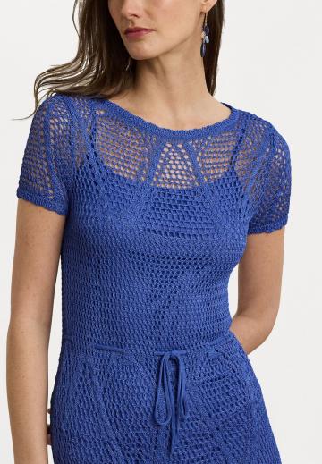 Вязаное платье