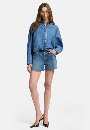 Джинсовая блузка