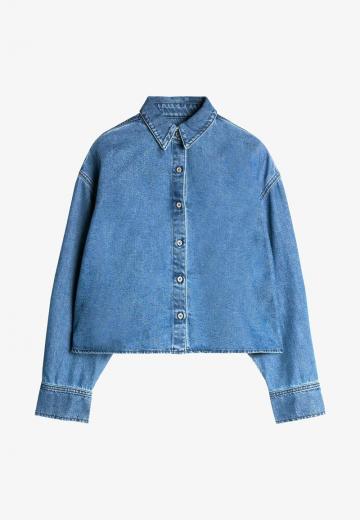 Джинсовая блузка