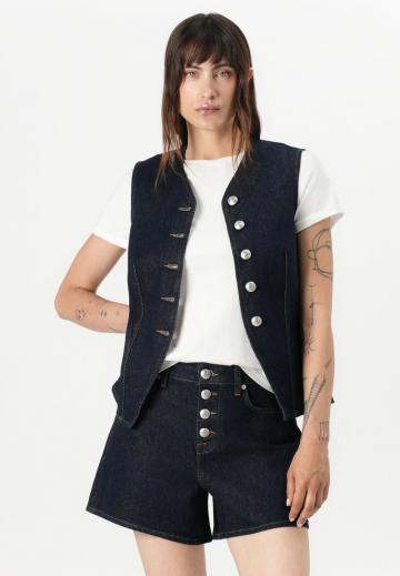 Джинсовая жилетка