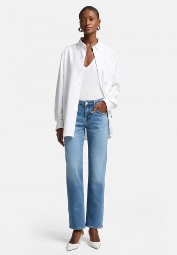 Прямые джинсы