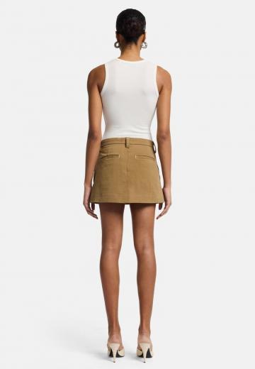 Юбка с накладными карманами