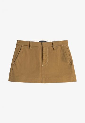 Юбка с накладными карманами