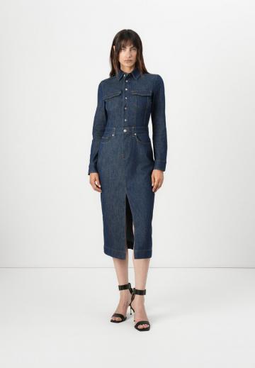 Джинсовое платье