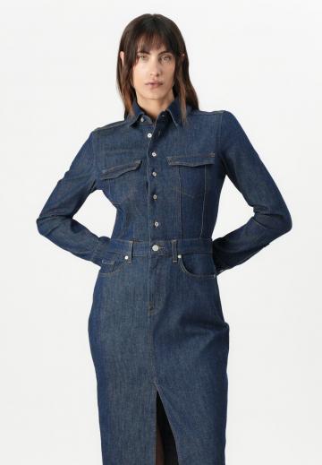 Джинсовое платье