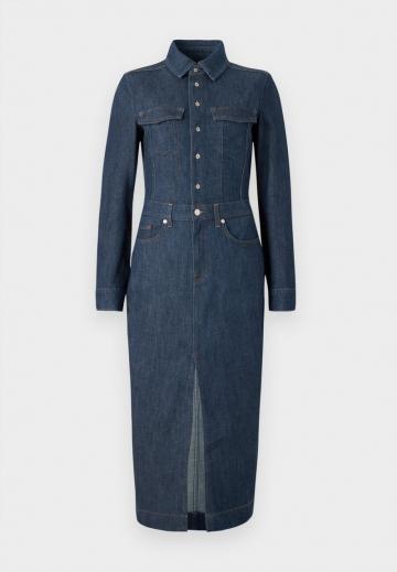 Джинсовое платье