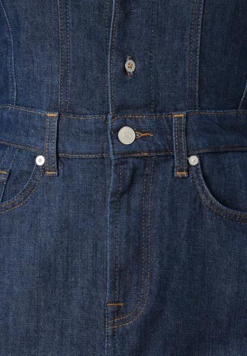 Джинсовое платье