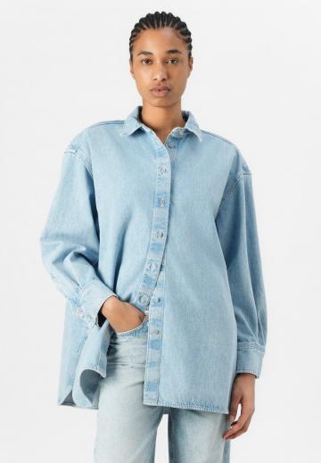 Джинсовая блузка