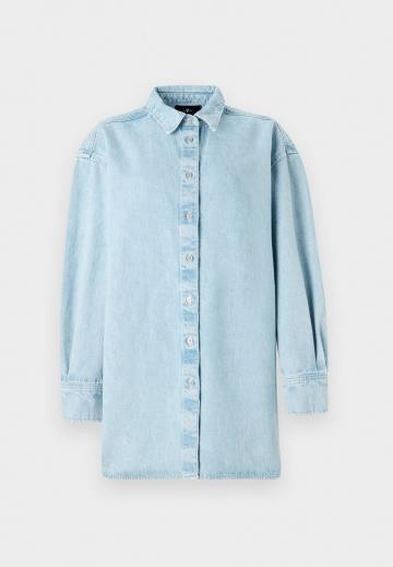 Джинсовая блузка