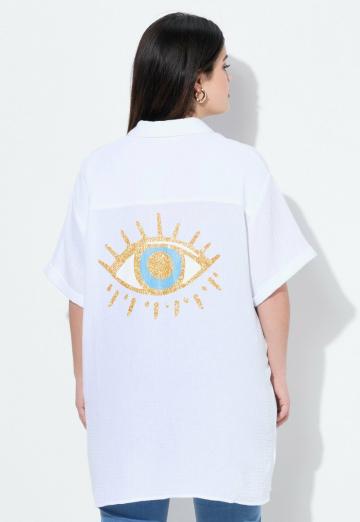 Длинная блузка