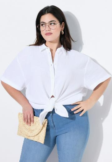 Длинная блузка