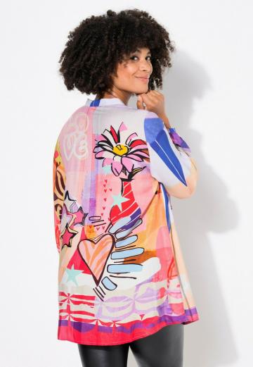 Длинная блузка