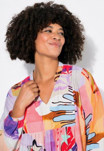 Длинная блузка