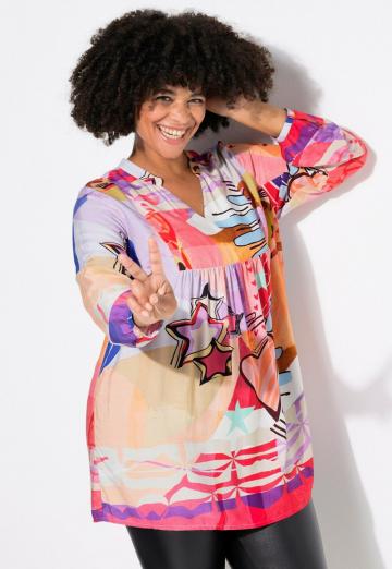 Длинная блузка