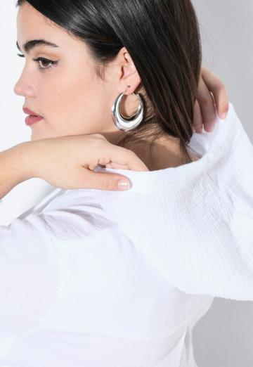 Пуловер с капюшоном