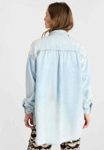 Джинсовая блузка