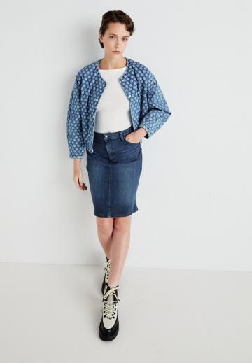 Джинсовая юбка