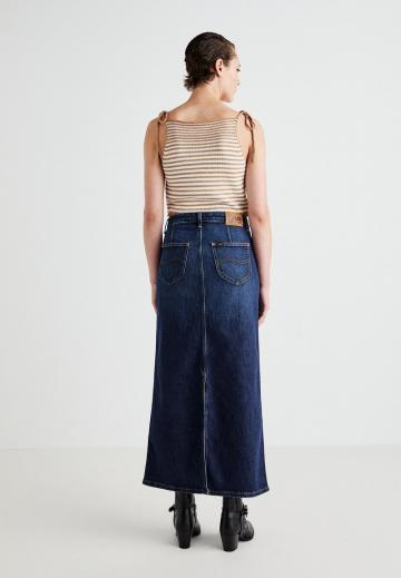 Юбка с накладными карманами