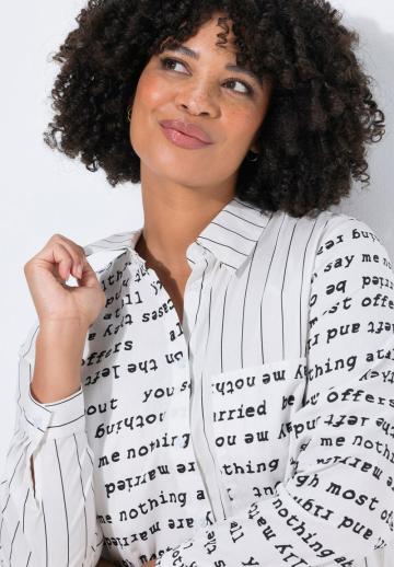 Длинная блузка