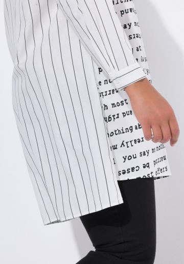 Длинная блузка