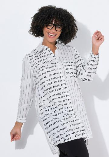 Длинная блузка