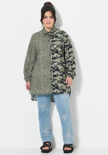 Длинная блузка