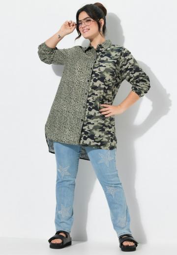 Длинная блузка