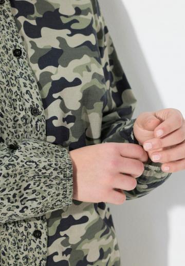 Длинная блузка