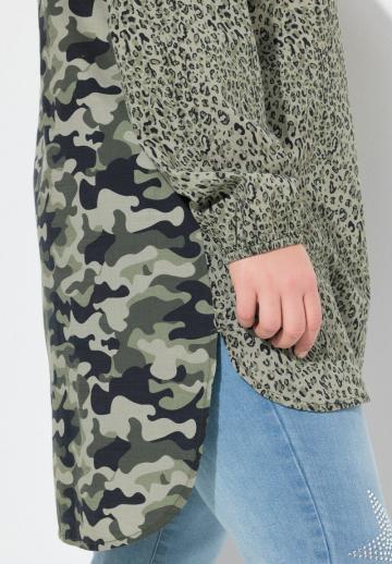 Длинная блузка