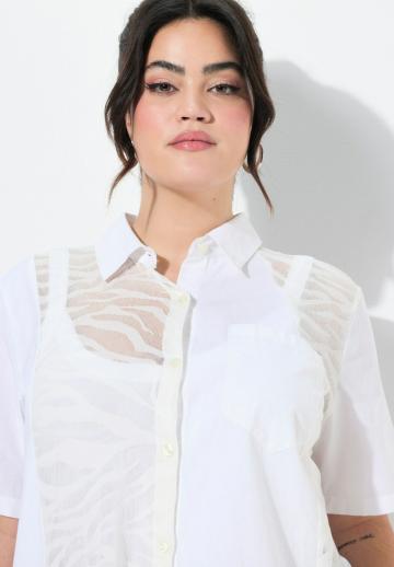 Кружевная блузка