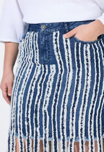 Джинсовая юбка