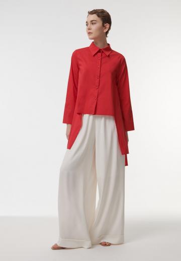 Длинная блузка