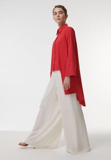 Длинная блузка