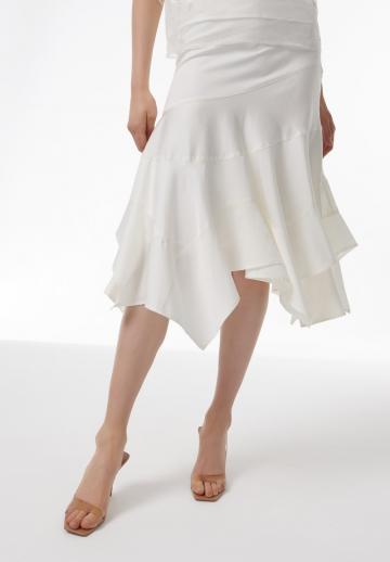 Юбка с воланами