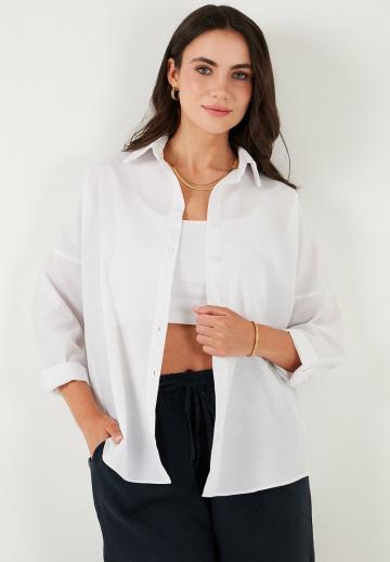 Длинная блузка