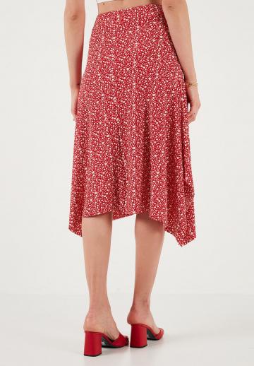 Юбка с воланами