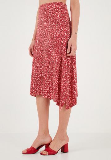 Юбка с воланами