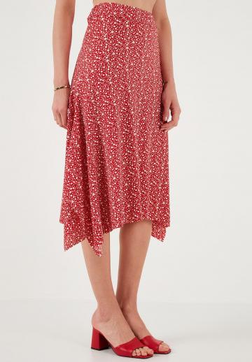 Юбка с воланами