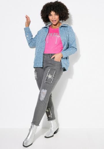 Короткие джинсы