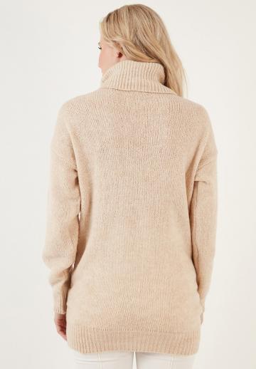 Длинный пуловер