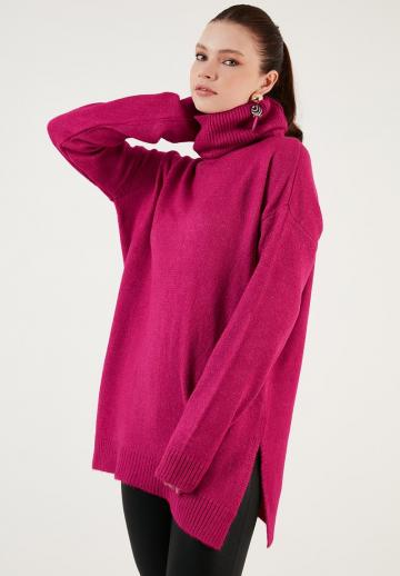 Длинный пуловер