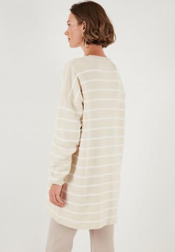 Длинный пуловер